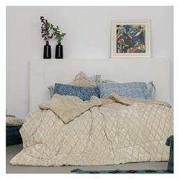 Κουβερτοπάπλωμα Μονό 160x240 Nadine Cream Palamaiki