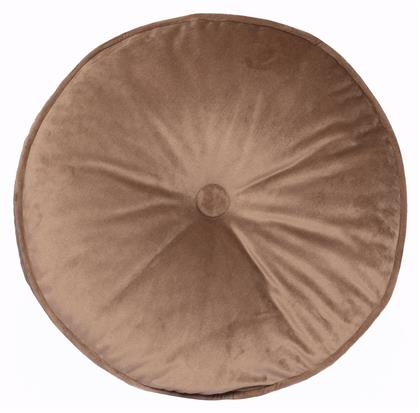 Μαξιλάρι Καναπέ VF803 από Βελούδο Beige 30x30εκ. Palamaiki