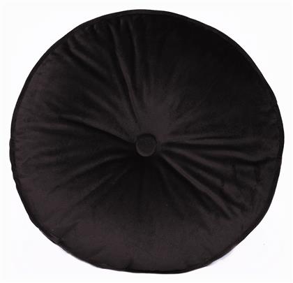 Μαξιλάρι Καναπέ VF803 από Βελούδο Black 30x30εκ. Palamaiki