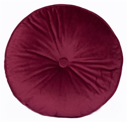 Μαξιλάρι Καναπέ VF803 από Βελούδο Bordeaux 40x40εκ. Palamaiki