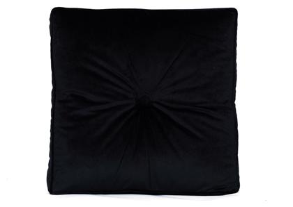 Μαξιλάρι Καναπέ VF807 από Βελούδο Black 45x45εκ. Palamaiki