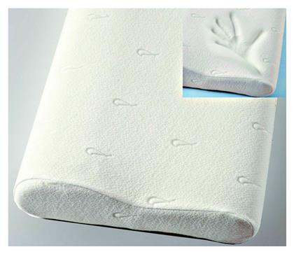 Orthopedic Aloe Vera Μαξιλάρι Ύπνου Memory Foam Ανατομικό Σκληρό 50x70cm Palamaiki