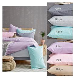 Παπλωματοθήκη Βαμβακερή Υπέρδιπλη 240x250 Etoile Pink Palamaiki