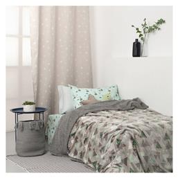 Παιδικό Κουβερτοπάπλωμα Μονό Blake Γκρι 160x220εκ. Palamaiki