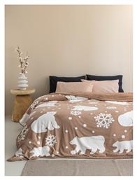 Polo Κουβέρτα Προβατάκι Υπέρδιπλη 220x240εκ. Rose Palamaiki
