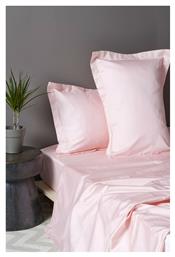 Σεντόνι Υπέρδιπλο 245x270εκ. Luxe Sateen Pink Palamaiki