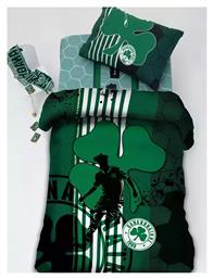 Σετ Μονά με Λάστιχο PAO31 Πρασινο 110x200cm Palamaiki