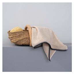 Σετ Πετσέτες Μπάνιου 3τμχ Brooklyn Beige Βάρους 500gr/m² Palamaiki