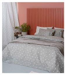 Σετ Σεντόνια Υπέρδιπλα 240x260 Fleck Grey Palamaiki