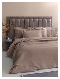 Σετ Σεντόνια Υπέρδιπλα 240x270εκ. Posh Taupe 4τμχ Palamaiki
