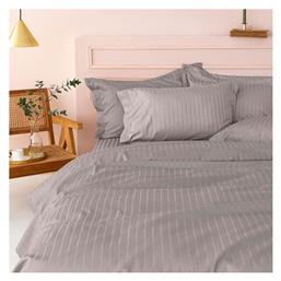 Σετ Σεντόνια Υπέρδιπλα 240x270εκ. Sateen Riga Grey Palamaiki