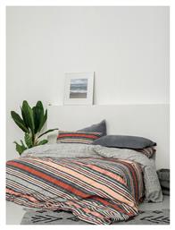Σετ Σεντόνια King Size 265x260εκ. FL6161 Γκρι Palamaiki