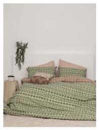 Σετ Σεντόνια King Size 265x260εκ. FL6177 Πράσινο Palamaiki