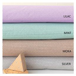 Totem Collection Σετ Βρεφικά Σεντόνια Κούνιας Βαμβακερά με Λάστιχο Mint Πράσινα 70x140εκ. Palamaiki