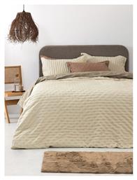Tot Κουβερλί Υπέρδιπλο από Πολυεστέρα Ivory 220x240cm Palamaiki