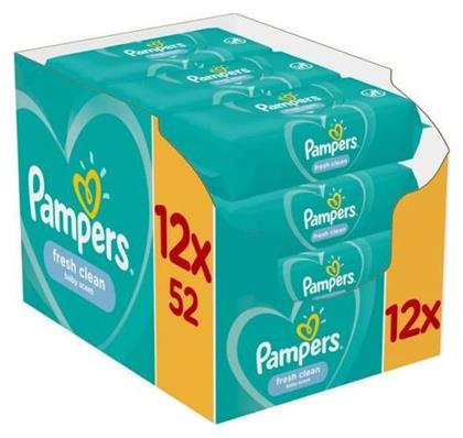 Fresh Clean 12x52τμχ Pampers
