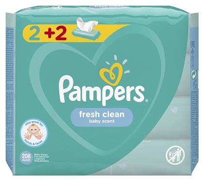 Fresh Clean 4x52τμχ Pampers