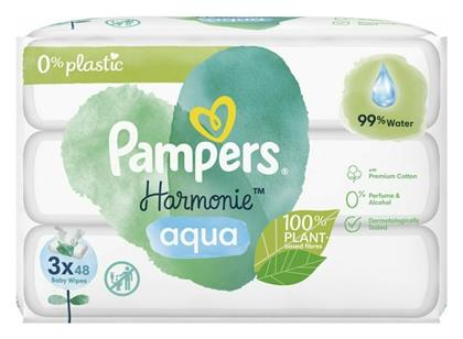 Harmonie Aqua 3x48τμχ Pampers