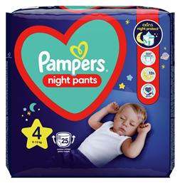 Night Pants No. 4 για 9-15kgkg Pampers