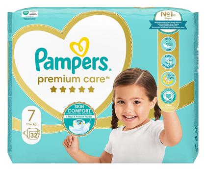 Premium Care No. 7 για 15+kg 32τμχ Pampers