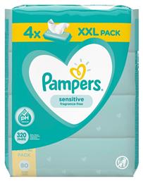 Sensitive 4x80τμχ Pampers