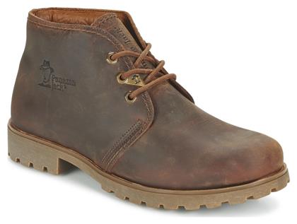 Bota Panama Δερμάτινα Καφέ Ανδρικά Αρβυλάκια Panama Jack