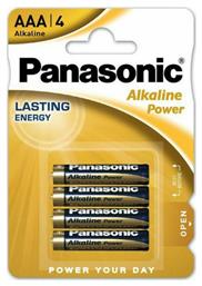 Alkaline Power AAA 1.5V 4τμχ LR03APB/4BP Panasonic