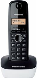 Panasonic KX-TG1611 Ασύρματο Τηλέφωνο Μαύρο/Λευκό