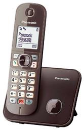 KX-TG6851 με Ελληνικό Μενού Καφέ Panasonic