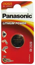 Lithium Power Μπαταρίες Ρολογιών CR2025 3V 6τμχ Panasonic