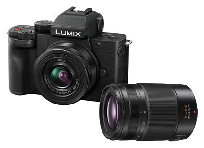 Lumix DC-G100D Kit (G Vario 12-60mm F3.5-5.6 Asph. Power OIS + G 35-100mm F/4-5.6 OIS) Μαύρη Panasonic