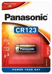Photo Power Μπαταρία Λιθίου CR123 3V 1τμχ Panasonic