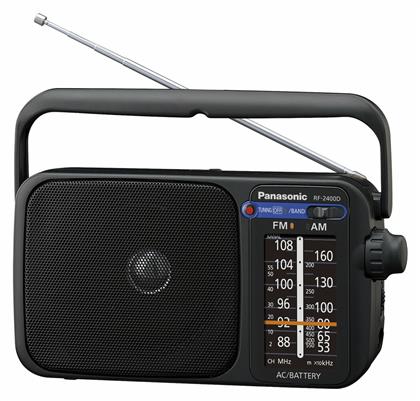 RF-2400EG9-K Φορητό Ραδιόφωνο Ρεύματος / Μπαταρίας Μαύρο Black Panasonic