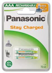 Stay Charged AAA 750mAh 1.2V 2τμχ Panasonic