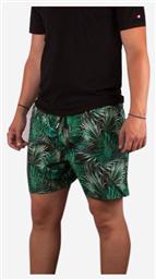 Jungle Ανδρικό Μαγιό Σορτς Πράσινο Floral Panda Clothing