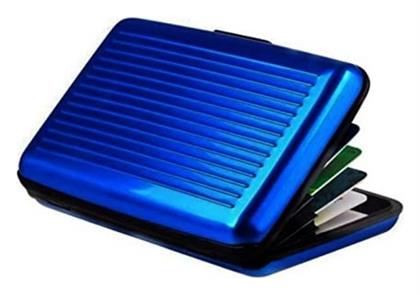 Αντικλεπτική Θηκη Καρτών RFID Μπλε Panora