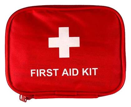 Ιατρική Τσάντα Α' Βοηθειών σε Κόκκινο Χρώμα Panora