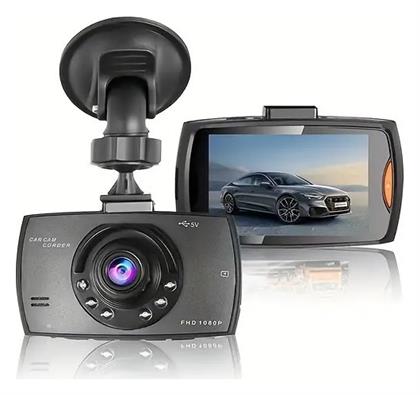 Κάμερα DVR Αυτοκινήτου 1080P με Οθόνη 3.5'' για Παρμπρίζ με Βεντούζα Panora