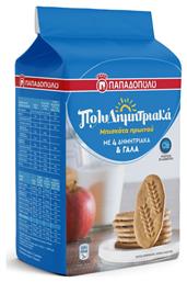 Μπισκότα Πολυδημητριακά Γάλα 160gr Παπαδοπούλου