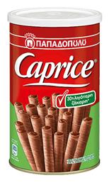 Caprice 30% Λιγότερη Ζάχαρη Γκοφρέτα Γάλακτος 250gr Παπαδοπούλου