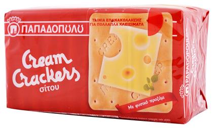 Crackers Cream με Γεύση Σίτου 140gr Παπαδοπούλου
