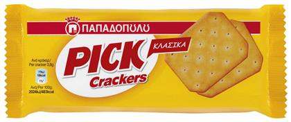 Crackers Pick Κλασσικά 100gr Παπαδοπούλου