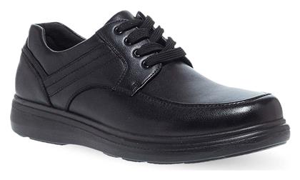 Δερμάτινα Ανδρικά Casual Παπούτσια Μαύρα Parex
