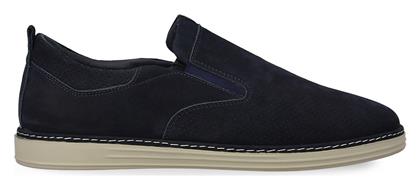 Δερμάτινα Ανδρικά Slip-On Μπλε Parex