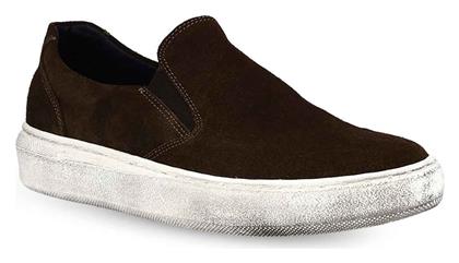 Δερμάτινα Ανδρικά Slip-On Καφέ Parex