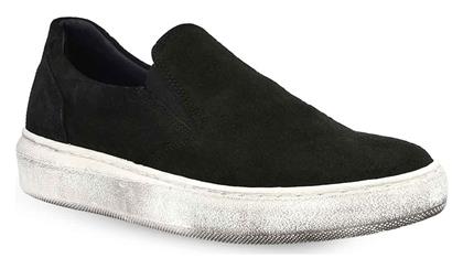 Δερμάτινα Ανδρικά Slip-On Μαύρα Parex