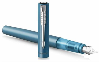 Vector XL Ανταλλακτική Μύτη Πένας Medium Μπλε από Αλουμίνιο με Μπλε Μελάνι και με 1 Ανταλλακτικές Μύτες Parker