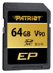 EP SDXC 64GB Class 10 U3 V90 UHS-II Patriot