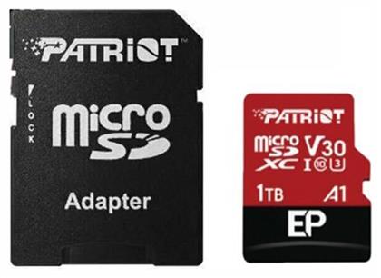 EP Series microSDXC 1TB Class 10 U3 V30 A1 UHS-I Patriot