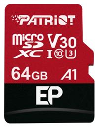 EP Series microSDXC Class 10 U3 V30 A1 UHS-I Patriot